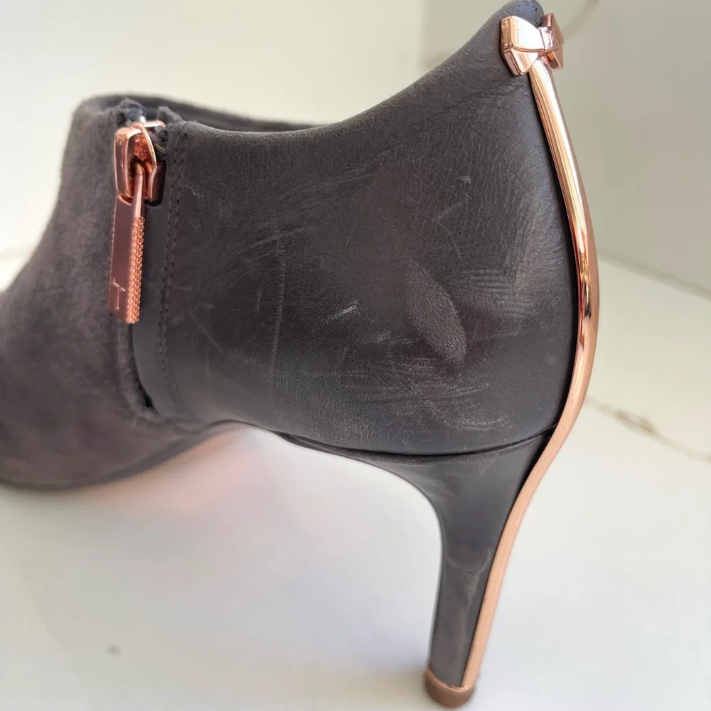 Ted Baker Leiyla suede ankle booties - Picture 5 of 7